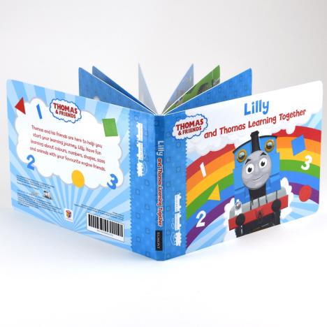 Personalised Me and Thomas Learning Together Board Book Extra Image 3
